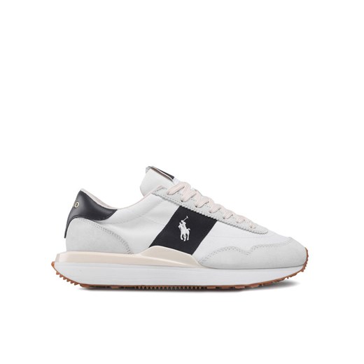 Sneakersy Polo Ralph Lauren Train 89 809878008002 Szary ze sklepu eobuwie.pl w kategorii Buty sportowe męskie - zdjęcie 182086670