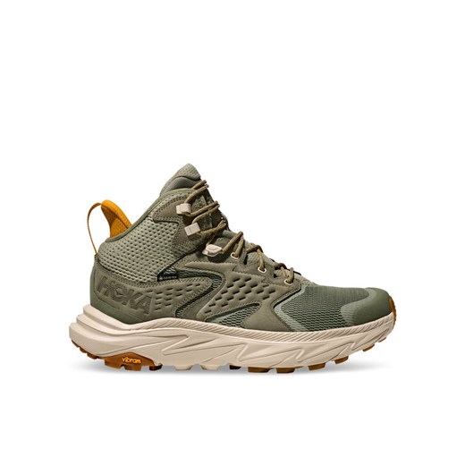 Trekkingi Hoka Anacapa 2 Mid Gtx 1141633F Khaki ze sklepu eobuwie.pl w kategorii Buty trekkingowe męskie - zdjęcie 182086792