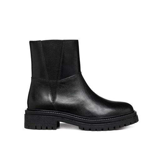 Botki Geox D Iridea D46HRC 00043 C9999 Czarny ze sklepu eobuwie.pl w kategorii Botki - zdjęcie 182086813