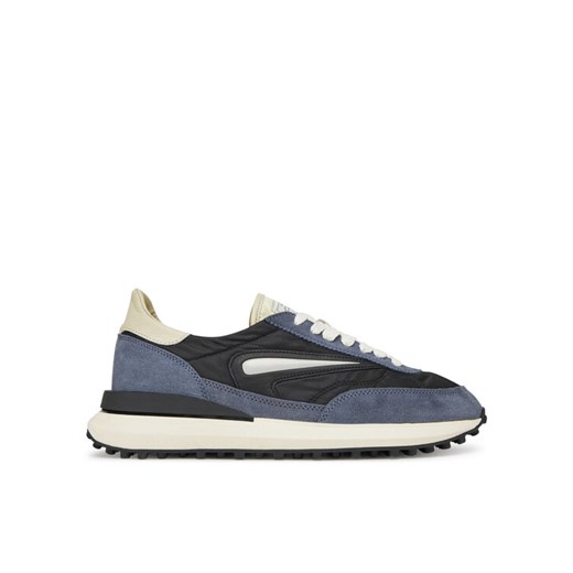 Sneakersy D.A.T.E. Athleta M421-AT-NY Czarny ze sklepu eobuwie.pl w kategorii Buty sportowe męskie - zdjęcie 182086954