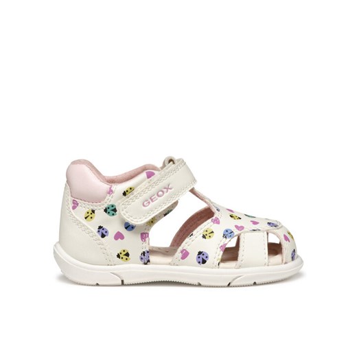 Sandały Geox B Sandal Zapito B556FB 000BC C0653 Biały ze sklepu eobuwie.pl w kategorii Sandały dziecięce - zdjęcie 182087021