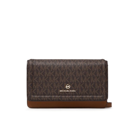 Torebka MICHAEL Michael Kors Jet Set Charm 32S1GT9C2B Brązowy ze sklepu eobuwie.pl w kategorii Listonoszki - zdjęcie 182087084