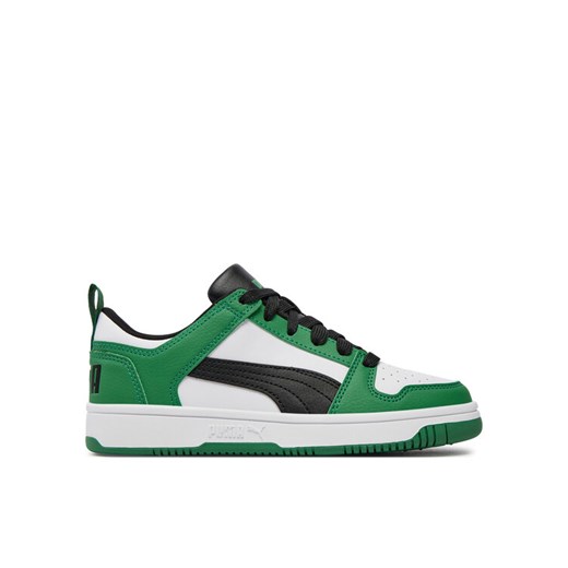 Sneakersy Puma Rebound Layup Lo SL Jr 370490 Zielony ze sklepu eobuwie.pl w kategorii Buty sportowe męskie - zdjęcie 182087131