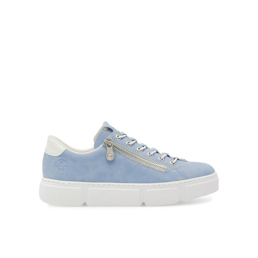 Sneakersy Rieker N5952-10 Błękitny ze sklepu eobuwie.pl w kategorii Półbuty damskie - zdjęcie 182087154