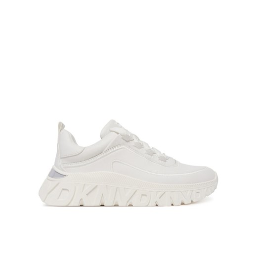 Sneakersy DKNY Lacombe K1522639 Biały ze sklepu eobuwie.pl w kategorii Buty sportowe damskie - zdjęcie 182087180