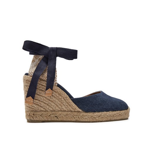 Espadryle Castañer Carina/8/002 021642 Niebieski ze sklepu eobuwie.pl w kategorii Espadryle damskie - zdjęcie 182087224