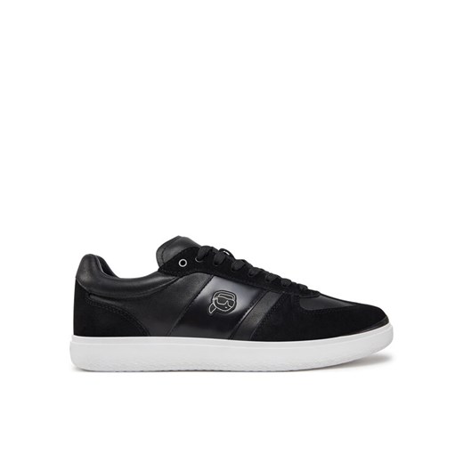 Sneakersy KARL LAGERFELD Atlas KL51831 Czarny ze sklepu eobuwie.pl w kategorii Buty sportowe męskie - zdjęcie 182087233