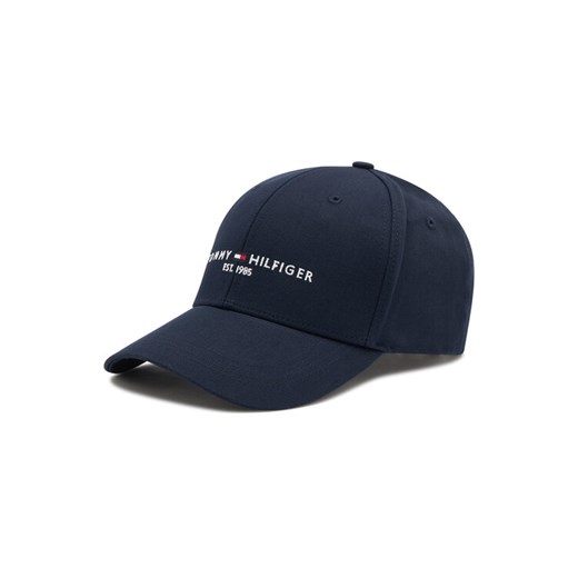 Czapka z daszkiem Tommy Hilfiger Th Established Cap AM0AM07352 Granatowy ze sklepu eobuwie.pl w kategorii Czapki z daszkiem damskie - zdjęcie 182087312