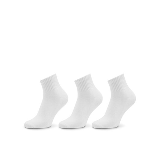 Zestaw 3 par niskich skarpet męskich Vans Classic Ankle VN000FV7WHT1 Biały ze sklepu eobuwie.pl w kategorii Skarpetki męskie - zdjęcie 182087323