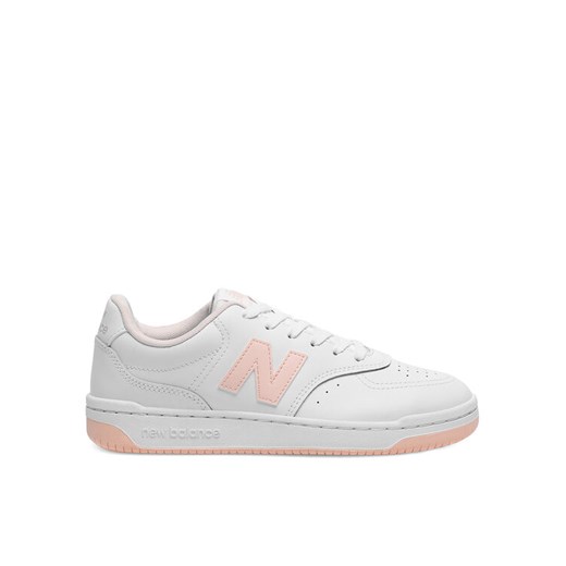 Sneakersy New Balance BBW80WPK Biały ze sklepu eobuwie.pl w kategorii Buty sportowe damskie - zdjęcie 182087352