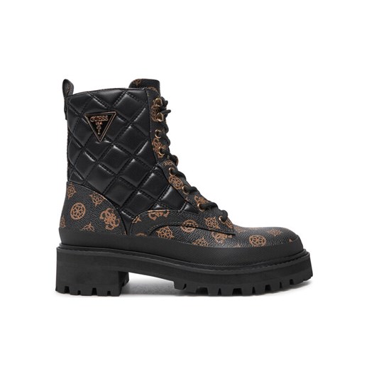 Botki Guess Badae2 FLFBD2 FAL10 Czarny ze sklepu eobuwie.pl w kategorii Botki - zdjęcie 182087354