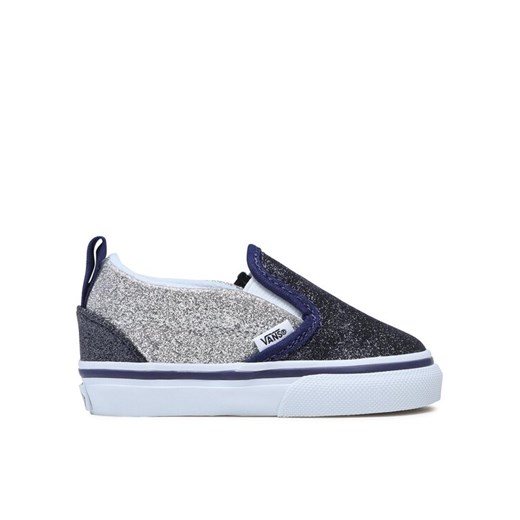 Tenisówki Vans Td Slip-On V VN0A3488SXN1 Srebrny ze sklepu eobuwie.pl w kategorii Trampki dziecięce - zdjęcie 182087362