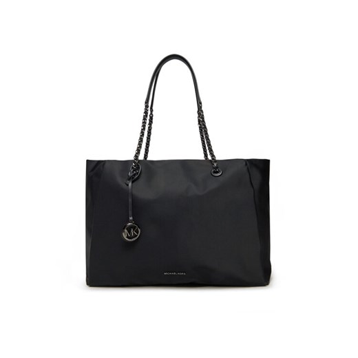 Torebka MICHAEL Michael Kors Georgia 30R5SIOT3C Czarny ze sklepu eobuwie.pl w kategorii Torby Shopper bag - zdjęcie 182087383