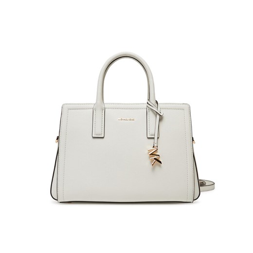 Torebka MICHAEL Michael Kors Laila 30R5G9IS6L Biały ze sklepu eobuwie.pl w kategorii Kuferki - zdjęcie 182087392