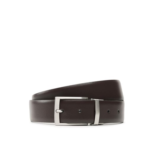 Pasek Męski Timberland 35mm Rev Square Tip Belt TB0A1DFP Brązowy ze sklepu eobuwie.pl w kategorii Paski męskie - zdjęcie 182087481