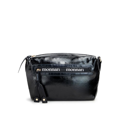 Torebka Monnari TORIMP0-24J-BAG4461-K020 Czarny ze sklepu eobuwie.pl w kategorii Listonoszki - zdjęcie 182087494