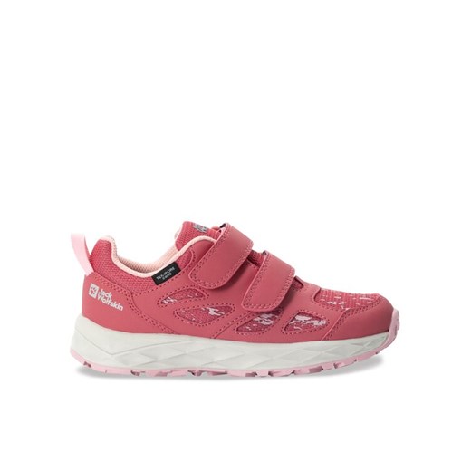 Trekkingi Jack Wolfskin Woodland 2 Texapore Low Vc 4059822 Różowy ze sklepu eobuwie.pl w kategorii Buty sportowe dziecięce - zdjęcie 182087503