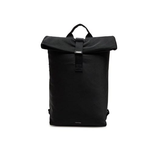 Plecak Calvin Klein Ck Ease Rolltop Bp K50K513052 Czarny ze sklepu eobuwie.pl w kategorii Plecaki - zdjęcie 182087531