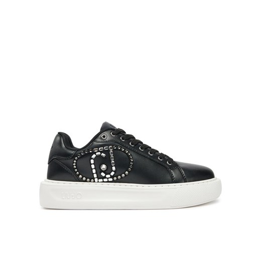 Sneakersy Liu Jo BA5007 EX014 Czarny ze sklepu eobuwie.pl w kategorii Buty sportowe damskie - zdjęcie 182087690