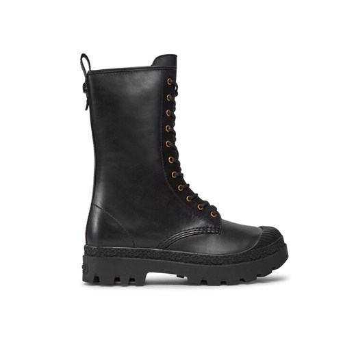 Botki Coach Tasha Leather Boot CN100 Czarny ze sklepu eobuwie.pl w kategorii Workery damskie - zdjęcie 182087752