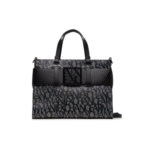Torebka Armani Exchange 942689 3F742 00850 Czarny ze sklepu eobuwie.pl w kategorii Kuferki - zdjęcie 182087790