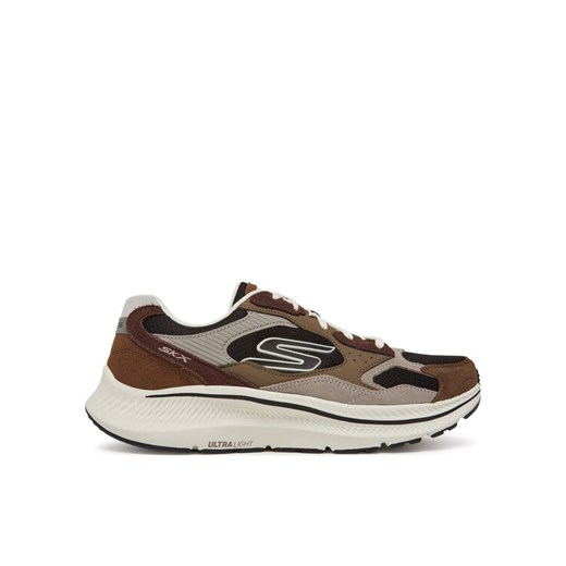 Buty do biegania Skechers Go Run Consistent 2.0-Retro Runner V1 220872/BRBK Brązowy ze sklepu eobuwie.pl w kategorii Buty sportowe męskie - zdjęcie 182087831