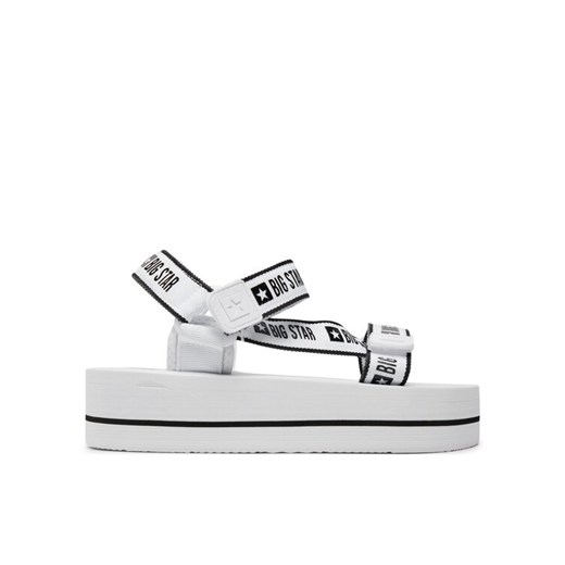 Sandały Big Star Shoes NN274A526 Biały ze sklepu eobuwie.pl w kategorii Sandały damskie - zdjęcie 182087952
