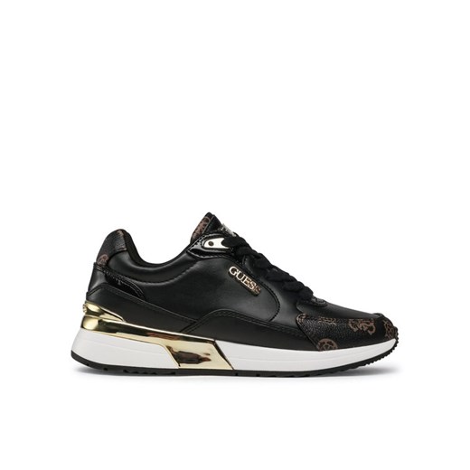 Sneakersy Guess Moxea FL5MOX FAL12 Czarny ze sklepu eobuwie.pl w kategorii Buty sportowe damskie - zdjęcie 182088051