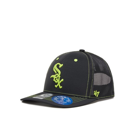 Czapka z daszkiem 47 Brand MLB Chicago White Sox XRAY ’47 TRUCKER B-XRAYD06BBP Czarny ze sklepu eobuwie.pl w kategorii Czapki z daszkiem męskie - zdjęcie 182088052
