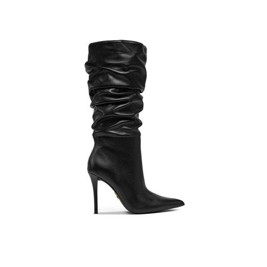 Kozaki Steve Madden Schmooze SM11003453 Czarny ze sklepu eobuwie.pl w kategorii Kozaki damskie - zdjęcie 182088070