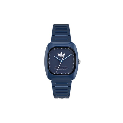 Zegarek adidas Originals Retro Wave One AOSY24029 Niebieski ze sklepu eobuwie.pl w kategorii Zegarki - zdjęcie 182088093