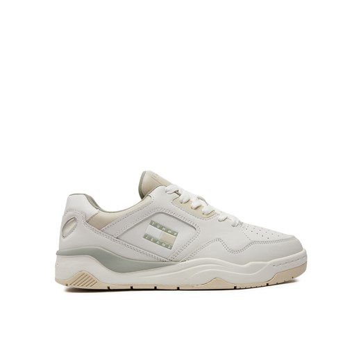 Sneakersy Tommy Jeans Tjm Logo Execution Basket EM0EM01379 Beżowy ze sklepu eobuwie.pl w kategorii Półbuty męskie - zdjęcie 182088112