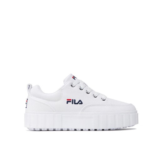 Sneakersy Fila Sandblast C FFW0062.10004 Biały ze sklepu eobuwie.pl w kategorii Trampki damskie - zdjęcie 182088182