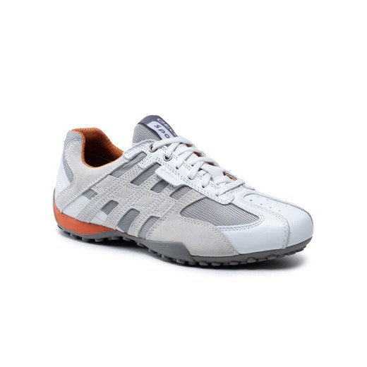 Półbuty Geox U Snake K U4207K 08514 C1405 Szary ze sklepu eobuwie.pl w kategorii Buty sportowe męskie - zdjęcie 182088320