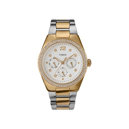 Zegarek Timex TW2V80300 Złoty ze sklepu eobuwie.pl w kategorii Zegarki - zdjęcie 182088412