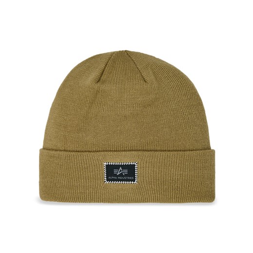 Czapka Alpha Industries X-Fit Beanie 168905 Beżowy ze sklepu eobuwie.pl w kategorii Czapki zimowe męskie - zdjęcie 182088432