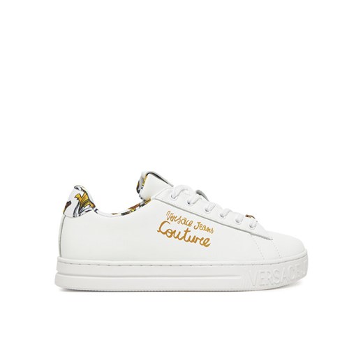 Sneakersy Versace Jeans Couture 78VA3SKL Biały ze sklepu eobuwie.pl w kategorii Buty sportowe damskie - zdjęcie 182088433