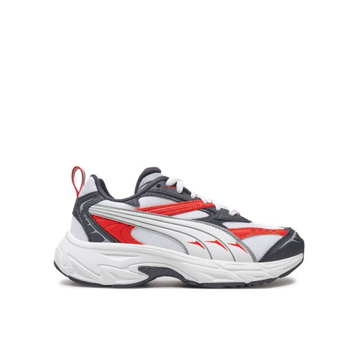 Sneakersy Puma Morphic Techie Jr 396621 06 Biały ze sklepu eobuwie.pl w kategorii Buty sportowe dziecięce - zdjęcie 182088482