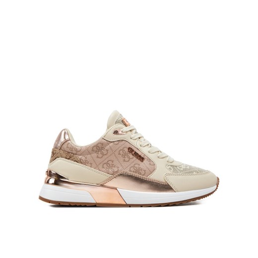 Sneakersy Guess FLTMOX FAL12 Beżowy Guess 35 eobuwie.pl