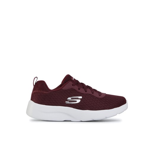 Sneakersy Skechers Eye To Eye 12964/BURG Bordowy ze sklepu eobuwie.pl w kategorii Buty sportowe damskie - zdjęcie 182088511