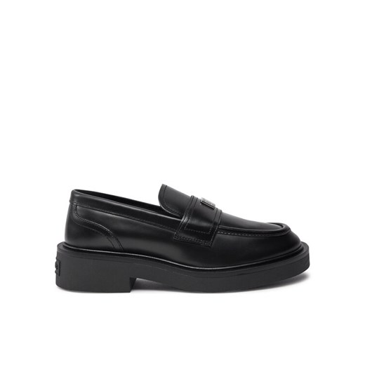 Loafersy Tommy Jeans EN0EN02602 Czarny ze sklepu eobuwie.pl w kategorii Lordsy damskie - zdjęcie 182088514