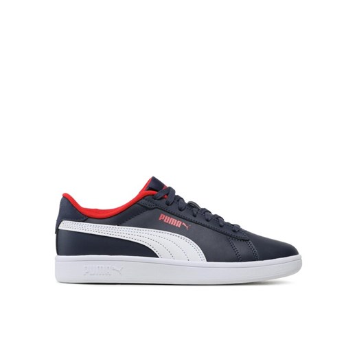 Sneakersy Puma Puma Smash 3.0 L Jr 39203104 Granatowy ze sklepu eobuwie.pl w kategorii Trampki dziecięce - zdjęcie 182088543