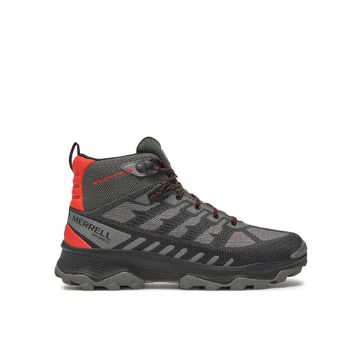 Trekkingi Merrell Speed Eco Mid Wp J038115 Szary ze sklepu eobuwie.pl w kategorii Buty trekkingowe męskie - zdjęcie 182088622