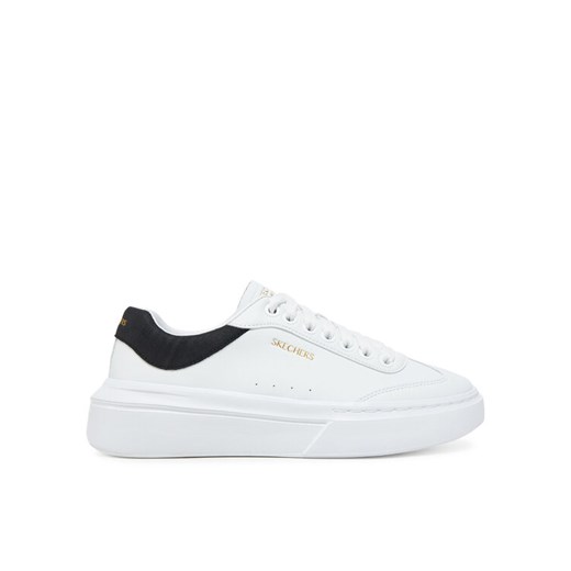 Sneakersy Skechers Cordova Classic-Best 185060/WBK Biały ze sklepu eobuwie.pl w kategorii Buty sportowe damskie - zdjęcie 182088693