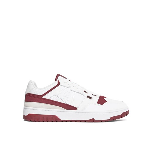 Sneakersy Tommy Hilfiger Th Basket Street Lth FM0FM04874 Biały ze sklepu eobuwie.pl w kategorii Buty sportowe męskie - zdjęcie 182088702
