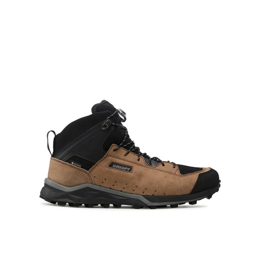 Trekkingi Crispi Attiva Mid Gtx GORE TEX LW23204500 Brązowy ze sklepu eobuwie.pl w kategorii Buty trekkingowe męskie - zdjęcie 182088830