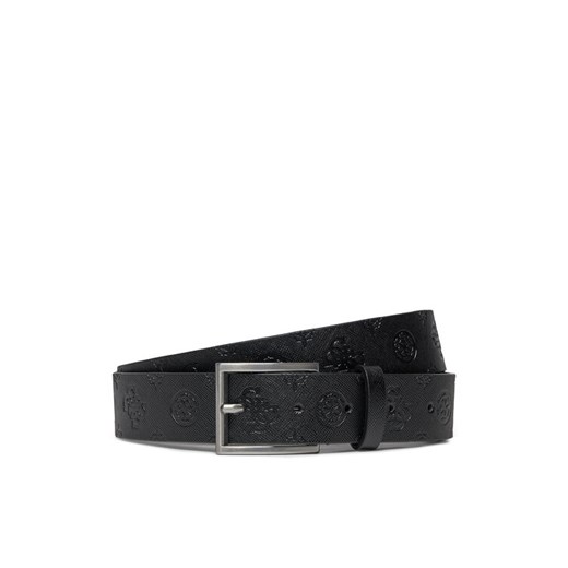 Pasek Męski Guess Not Coordinated Belts BM7809 P4135 Czarny ze sklepu eobuwie.pl w kategorii Paski męskie - zdjęcie 182088913