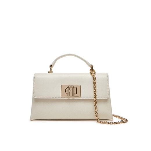 Torebka Furla 1927 WE00423 ARE000 PNN00 Écru ze sklepu eobuwie.pl w kategorii Kopertówki - zdjęcie 182088953