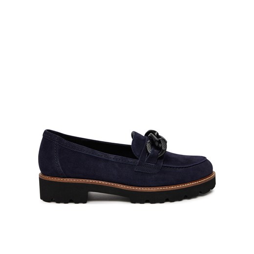 Loafersy Gabor 55.240.36 Granatowy ze sklepu eobuwie.pl w kategorii Lordsy damskie - zdjęcie 182089030