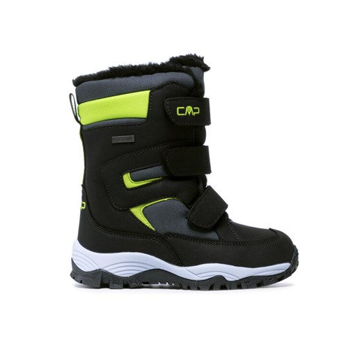 Śniegowce CMP Kids Hexis Snow Boot Wp 30Q4634 Czarny ze sklepu eobuwie.pl w kategorii Buty zimowe dziecięce - zdjęcie 182089112